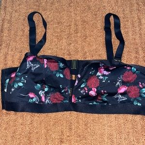 Torrid Straps and Rings Satin Keyhole Bandeau